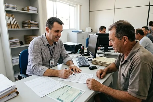 Despachante ajudando na transferência de veículo em Ourinhos.