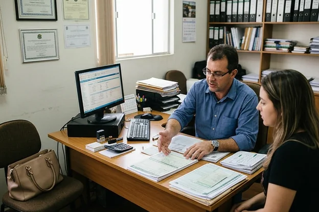 Explicação sobre o processo de licenciamento com despachante em Ourinhos.